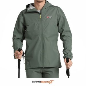 CHAQUETA HOMBRE +8000 ABISKO | EUCALIPTO