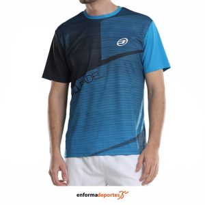 CAMISETA HOMBRE BULLPADEL AFILE 23V | AZUL