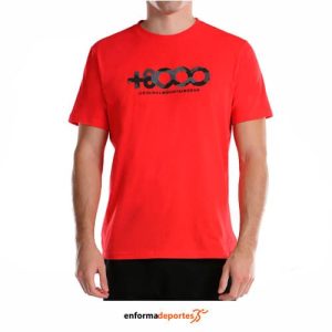 CAMISETA HOMBRE +8000 AIREE | CEREZA