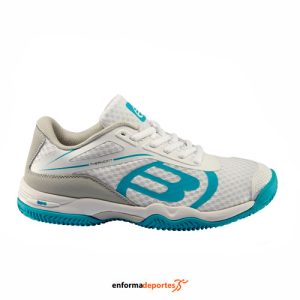 ZAPATILLA MUJER BULLPADEL BEKER W 23I | BLANCO/AZUL