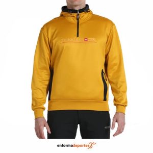 SUDADERA HOMBRE +8000 BIZARRA 23I | MOSTAZA