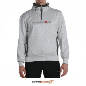 SUDADERA HOMBRE +8000 BIZARRA 23I | GRIS CLARO VIGORE
