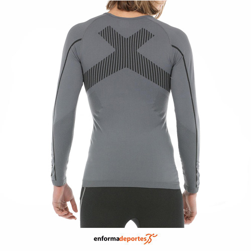 CAMISETA HOMBRE+8000 CORTONA 24I | GRIS OSCURO - Imagen 2