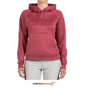 Sudadera mujer +8000 Elin | VINO ROSADO