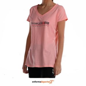 CAMISETA MUJER +8000 LATAZ | ROSA