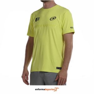 CAMISETA HOMBRE BULLPADEL LIGIO 23V | LIMON