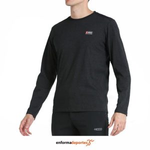 CAMISETA HOMBRE +8000 MENEND | NEGRO VIGORE