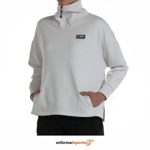SUDADERA MUJER +8000 NAT 23I | MARFIL