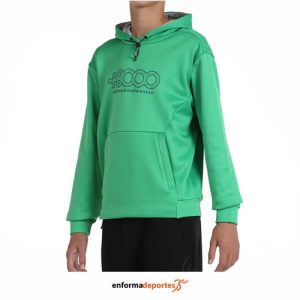 SUDADERA JUNIOR +8000 PINATA 23I | VERDE VIBRANTE
