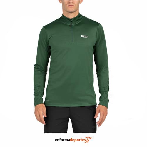 Camiseta hombre +8000 Portu | VERDE BOSQUE