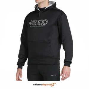 SUDADERA HOMBRE +8000  RELS | NEGRO