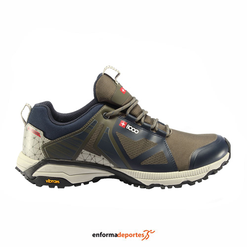 ZAPATILLAS HOMBRE +8000 TABIN 23V | KAKI/BEIGE