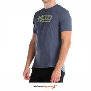CAMISETA HOMBRE +8000 USAME | GRIS PLOMIZO