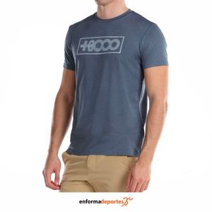 CAMISETA HOMBRE +8000 UYUNI | GRIS VOLCANO VIGORE