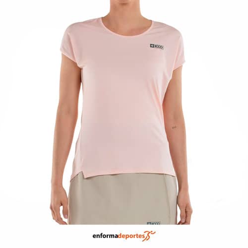CAMISETA MUJER +8000 VALESKA | ROSA PASTEL VIGORE