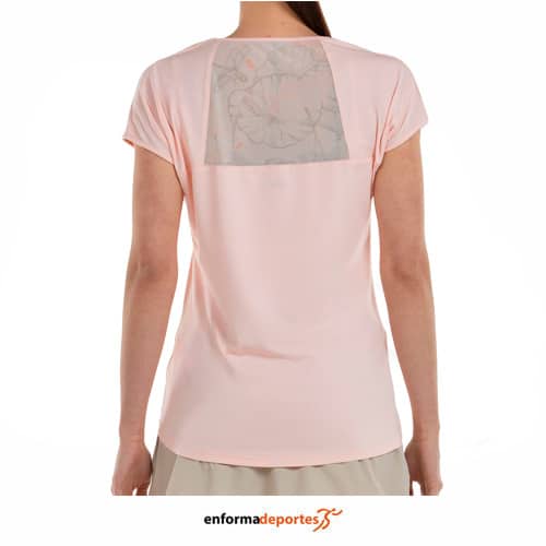 CAMISETA MUJER +8000 VALESKA | ROSA PASTEL VIGORE - Imagen 2