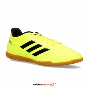 ZAPATILLA NIÑO/A FUTBOL SALA COPA 19.4 IN | SYELLO/CBLACK/SYELLO