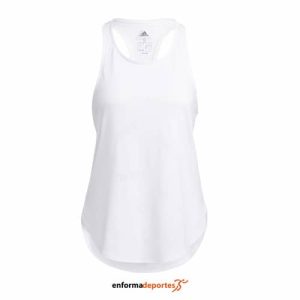 CAMISETA TIRANTES MUJER ADIDAS JAQUARD | WHITE/BLACK