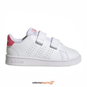 ZAPATILLA INFANTIL ADIDAS ADVANTAGE CF I | FTWWHT/REAPNK/CBLACK
