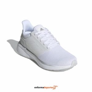 ZAPATILLA MUJER ADIDAS EQ19 RUN | FTWWHT/FTWWHT/SILVMT