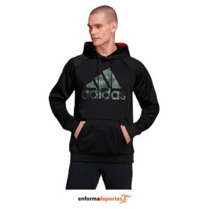 SUDADERA HOMBRE ADIDAS GG BOS NOV HD | BLACK/BLACK