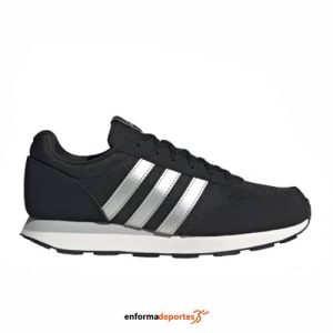 ZAPATILLA MUJER ADIDAS RUN 60S 3.0 | CBLACK/SILVMT/CWHITE