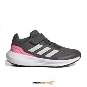 ZAPATILLA JUNIOR ADIDAS RUNFALCON 3.0 EL K | GRESIX/CRYWHT/BEAMPK