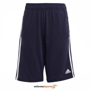 PANTALON CORTO JUNIOR ADIDAS U 3S KN | LEGINK/WHITE