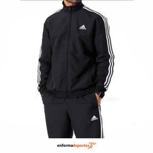 Chandal Hombre Adidas 3S Woven Tt Ts | BLACK/BLACK