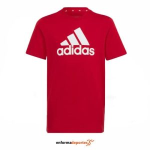 CAMISETA JUNIOR ADIDAS BL TEE | BETSCA/WHITE