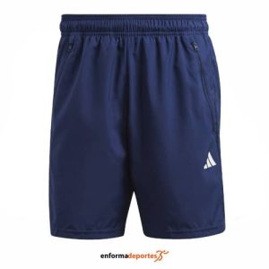 PANTALON CORTO HOMBRE ADIDAS TR ES WOVEN | DKBLUE/WHITE