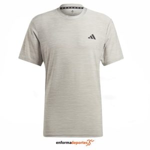 CAMISETA ADIDAS TR-ES STRETCH | MGSOGR/WHITE/BLACK