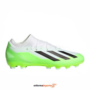 Bota Futbol Hombre Adidas X Crazyfast.3 Mg | FTWWHT/CBLACK/LUCLEM