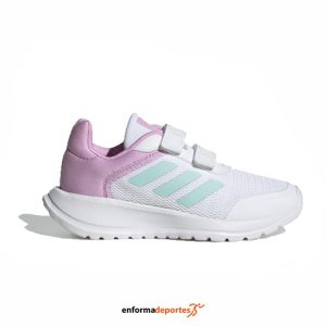 ZAPATILLA JUNIOR ADIDAS TENSAUR RUN 2.0 CF K | FTWWHT/SEFLAQ/BLILIL