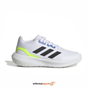 ZAPATILLA JUNIOR ADIDAS RUNFALCON 3.0 K | FTWWHT/CBLACK/BROYAL