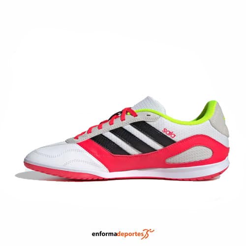 Zapatilla hombre Aadidas Super Sala III | FTWWHT/CBLACK/GREONE - Imagen 2