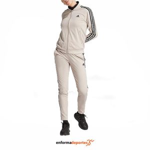 CHANDAL MUJER ADIDAS 3S TR TS | WONBEI/BLACK