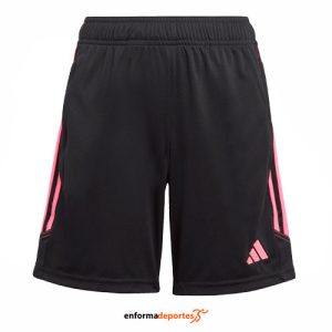 PANTALON CORTO JUNIOR ADIDAS TIRO23 CBTRSHOY | BLACK/LUCPNK