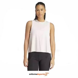 CAMISETA MUJER ADIDAS STUDIO TANK | PUTMAU/GRETWO