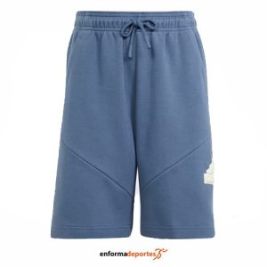 PANTALON CORTO JUNIOR ADIDAS FUTURE ICONS LOGO | PRLOIN/IVORY