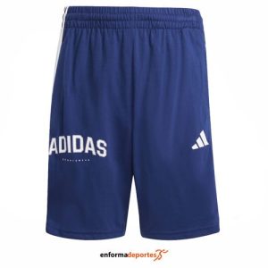 PANTALON CORTO JUNIOR ADIDAS B 3S | DKBLUE