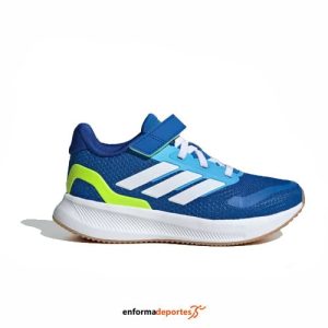 Zapatilla infantil Adidas Runfalcon 5 EL C | BROYAL/FTWWHT/LUCLEM