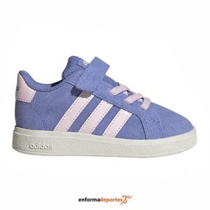 Zapatilla infantil Adidas Grand Court 00S EL I | BLUFUS/CLPINK/OWHITE