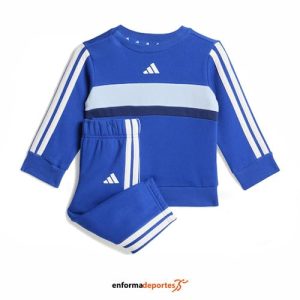 Chandal Infantil Adidas 3s Tiberio Fleece | ROYBLU/GLOBLU/DKBLUE/