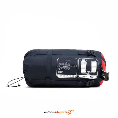 Saco de dormir junior Altus Tibet Light | ROJO - Imagen 2