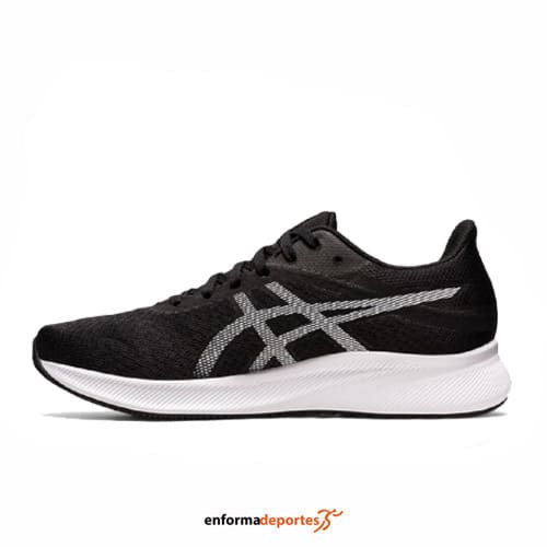 ZAPATILLA HOMBRE ASICS PATRIOT 13 | BLACK/WHITE - Imagen 2