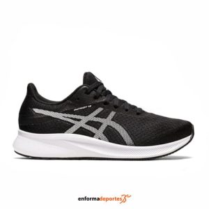 ZAPATILLA MUJER ASICS PATRIOT 13 | BLACK/WHITE
