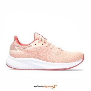 ZAPATILLA MUJER ASICS PATRIOT 13 | PALE APRICOT/LIGHT GARNET