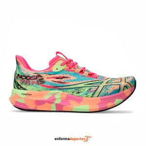 ZAPATILLA MUJER ASICS NOOSA TRI 15 | SUMMER DUNE/LIME GREEN