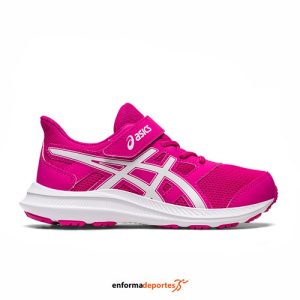 ZAPATILLA JUNIOR ASICS JOLT 4 PS | PINK RAVE/WHITE